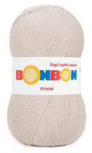 Fir de tricotat sau crosetat - Fire tip mohair din acril BONBON KRISTAL 98330
