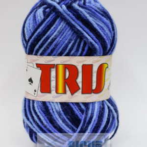 Fir de tricotat sau crosetat - Fire tip mohair din acril CANGURO - TRIS IMPRIMAT DEGRADE 357
