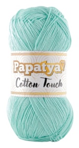 Fir de tricotat sau crosetat - Fire tip mohair din acril Kamgarn Papatya Cotton Touch VERNIL COD 630