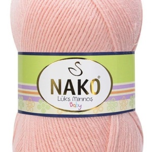 Fir de tricotat sau crosetat - Fire tip mohair din acril NAKO LUKS MINNOS 5408