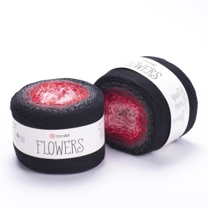 Fir de tricotat sau crosetat - Fire YARNART FLOWERS COD 282