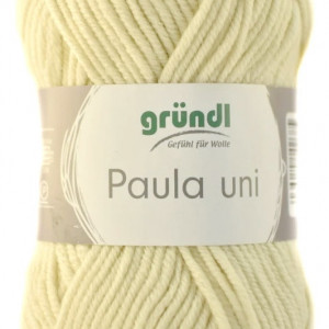 Fir de tricotat sau crosetat - PAULA UNI by GRUNDL CREAM -50