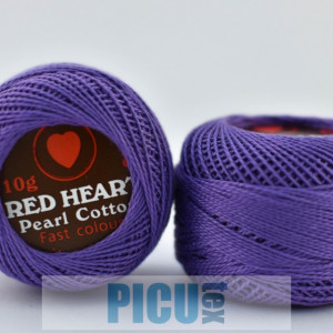 Cotton perle RED HEART cod 0110 - Img 2
