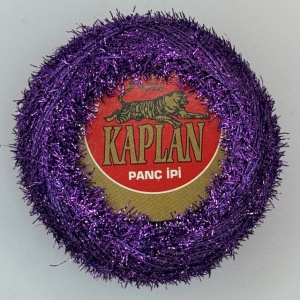 Fir de crosetat polyester KAPLAN KRISTAL MOV METALIC