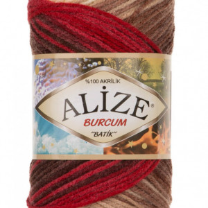 Fir de tricotat sau crosetat - Fir ACRILIC ALIZE BURCUM BATIK DEGRADE 4574