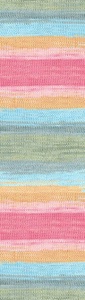 Fir de tricotat sau crosetat - Fir ALIZE COTTON GOLD BATIK - DEGRADE 2970 - Img 2