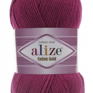 Fir de tricotat sau crosetat - Fir ALIZE COTTON GOLD ROZ 649