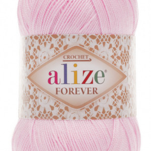Fir de tricotat sau crosetat - Fir microfibra ALIZE FOREVER ROZ 185
