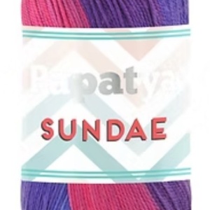 Fir de tricotat sau crosetat - Fir microfibra PAPATYA SUNDAE BATIK DEGRADE 16