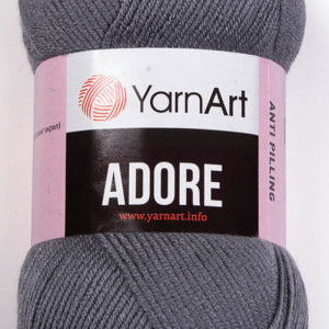 Fir de tricotat sau crosetat - Fire acril anti pilling YARNART ADORE COD 347
