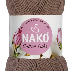 Fir de tricotat sau crosetat - Fire NAKO COTTON LUKS MARO 97583