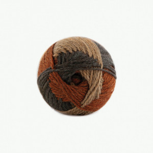 Fir de tricotat sau crosetat - Fire tip mohair din acril Kamgarn Papatya Joyful degrade 08 - Img 3