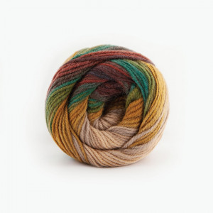 Fir de tricotat sau crosetat - Fire tip mohair din acril Kamgarn Papatya Batik degrade 35 - Img 2