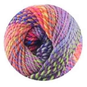 Fir de tricotat sau crosetat - Fire tip mohair din acril Kamgarn Papatya Confetti degrade 11 - Img 2