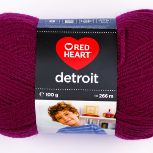 Fir de tricotat sau crosetat - Fire tip mohair din acril RED HEART DETROIT 98471