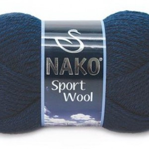 Fir de tricotat sau crosetat - Fire tip mohair din acril si lana Nako Sport Wool Bleomarin 3088