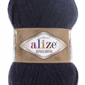 Fir de tricotat sau crosetat - Fire tip mohair din alpaca 30%, lana 15%, acril 55% Alize Alpaca Royal BLEOMAREN 58