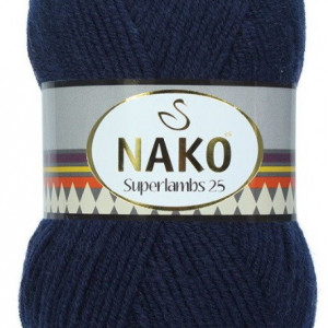 Fir de tricotat sau crosetat - Fire tip mohair din lana 25% si acril 75% Nako Superlambs 25 BLEOMARIN 3088