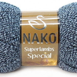 Fir de tricotat sau crosetat - Fire tip mohair din lana 50% si acril 50% Nako Superlambs Special 21284