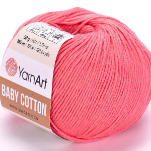 Fir de tricotat sau crosetat - Fire YARNART BABY COTTON COD 420