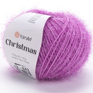 Fir de tricotat sau crosetat - Fire YARNART CHRISMAS LILA COD 12