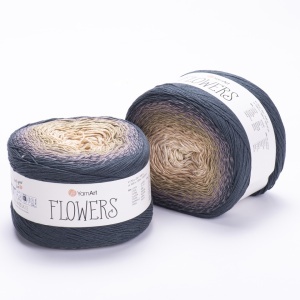 Fir de tricotat sau crosetat - Fire YARNART FLOWERS COD 297