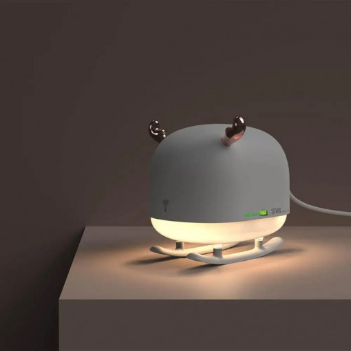 Umidificator cu lumina ambientala, 260ml, alimentare USB-C, Xiaomi Sothing