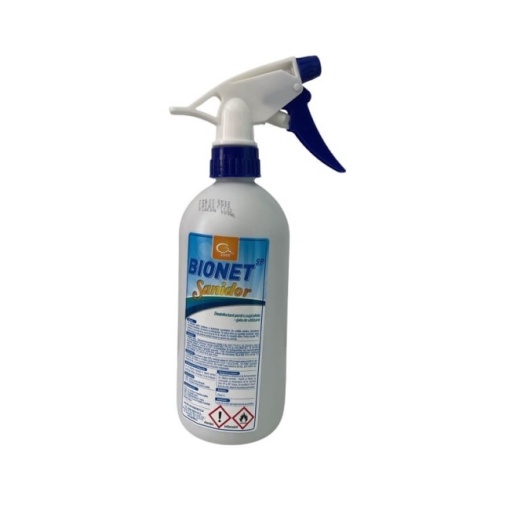 Bionet Sanidor, 500 ml, dezinfectant rapid suprafete, gata de utilizare