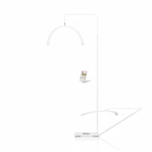 Lampa Led Cosmetica Semiluna 2800 lm, 190cm, Green Studio Pro LGS-60, alba - Img 3