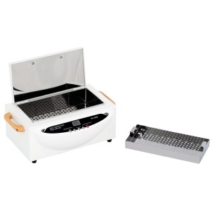 Sterilizator 250°C cu Certificat Calibrare + CE, Pupinel Aer Cald, Indicator Temperatura, Temporizator, 300W, Green Studio Pro KH-360B