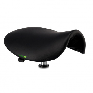 Scaun Cosmetica tip Șa, reglabil, pe role, Green Studio Pro