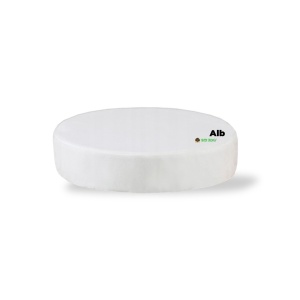 Husa catifelata pentru scaun cosmetica rotund, Green Studio Pro - Img 3