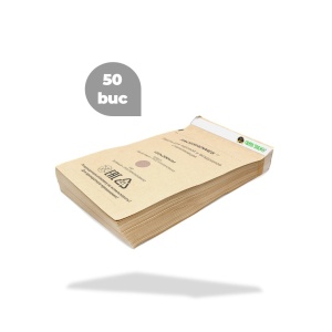 Set 50 pungi sterilizare 13x20cm, autosigilante din hartie pentru pupinel sau autoclav, Green Studio Pro
