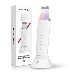 Spatula ultrasunete, curatare ten, 3 in 1, ionizare + EMS , MaxGroom M-169