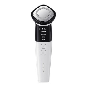 Aparat Profesional 9-in-1 pentru ten, EMS, vibratii sonice, fototerapie, Termoterapie, incarcare USB-C, ANLAN 01-ADRY32-02A