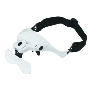 Ochelari extensii gene cu 5 lupe si lumina LED