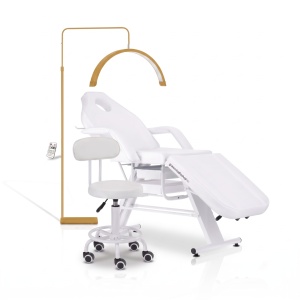 Set Pat Cosmetica + Lampa Led Semiluna + Scaun Cosmetica