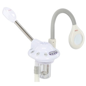 Vapozon Pro cu Lampa LED si Lupa 5x, inaltime reglabila, aburi si ozon, Green Studio Pro GS-V4 - Img 4