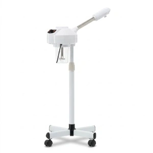 Vapozon Profesional, aburi si ozon, picior si inaltime reglabila, Green Studio Pro GS-V5, alb