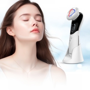 Aparat Profesional 9-in-1 pentru ten, EMS, vibratii sonice, fototerapie, Termoterapie, incarcare USB-C, MaxGroom D849 - Img 5