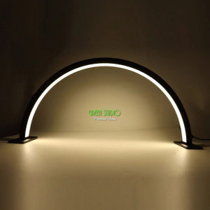 Lampa Led XL Manichiura Semiluna Green Studio Pro Negru