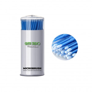 Microbrush extensii gene, 100 buc / dozator plastic
