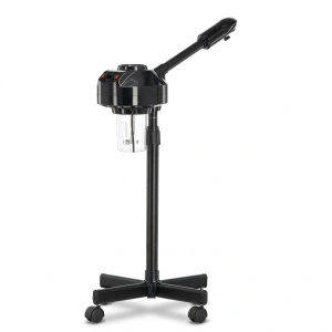 Vapozon Profesional, aburi si ozon, picior si inaltime reglabila, Green Studio Pro GS-V5, negru