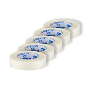 Bandă adeziva extensii gene 3M Micropore, hartie, 5 buc