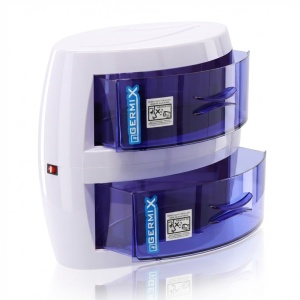 Sterilizator XXL UV cu 2 sertare, 40x24x33cm, Green Studio Pro ST-U03X2