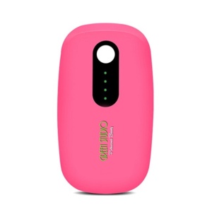 Mini ventilator pentru uscare extensii gene, roz