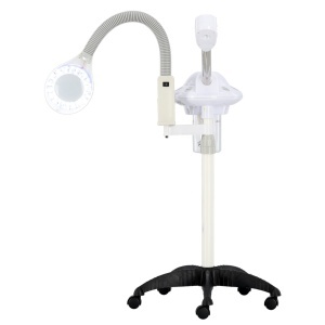 Vapozon Pro cu Lampa LED si Lupa 5x, inaltime reglabila, aburi si ozon, Green Studio Pro GS-V4 - Img 2