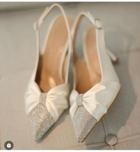 Pantofi Ambra White