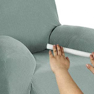 Husa elastica pentru canapea 3 locuri, culoare Bordo - Img 6