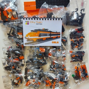Set piese construcție orla